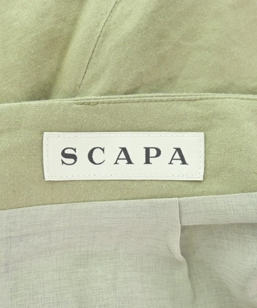 SCAPA（スキャパ）ロング・マキシ丈スカート カーキ サイズ:38(M位) レディース/2200692879023