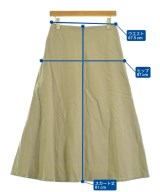 SCAPA（スキャパ）ロング・マキシ丈スカート カーキ サイズ:38(M位) レディース/2200692879023