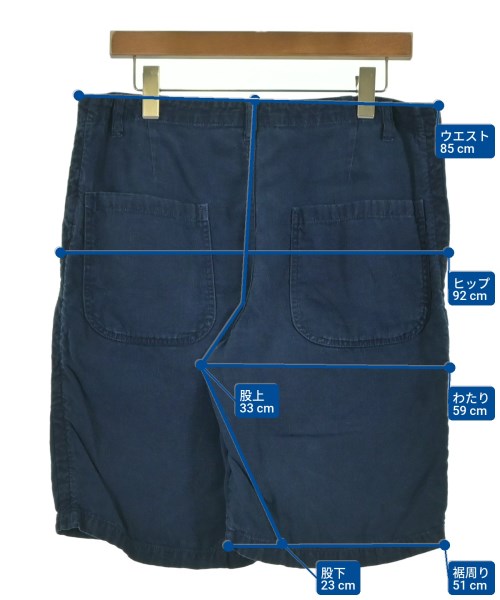 ELEPHANT BLANC（エレファントブラン）ショートパンツ 青 サイズ:46(M位) メンズ/2200646002163