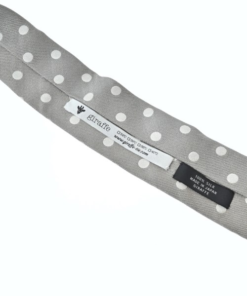 giraffe（ジラフ）ネクタイ グレー サイズ:- メンズ/2200671890155