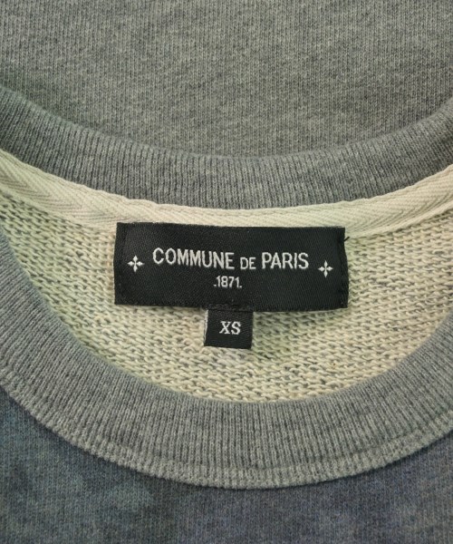 COMMUNE DE PARIS（コミューン　ド　パリ）スウェット グレー サイズ:XS メンズ/2200627521133