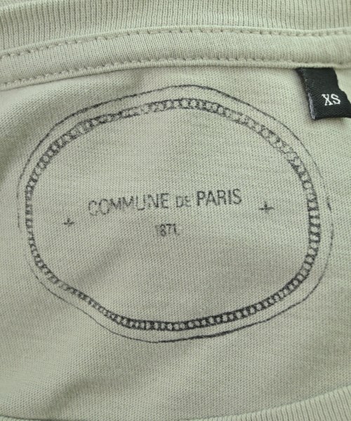 COMMUNE DE PARIS（コミューン　ド　パリ）Tシャツ・カットソー グレー サイズ:XS メンズ/2200612077829