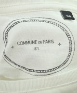 COMMUNE DE PARIS（コミューン　ド　パリ）Tシャツ・カットソー 白 サイズ:XS メンズ/2200625280070