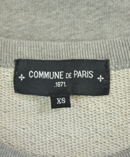 COMMUNE DE PARIS（コミューン　ド　パリ）スウェット グレー サイズ:XS レディース/2200687878062