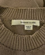 OUVRAGE CLASSE（ウヴラージュクラス）ニット・セーター 茶 サイズ:F レディース/2200623087084