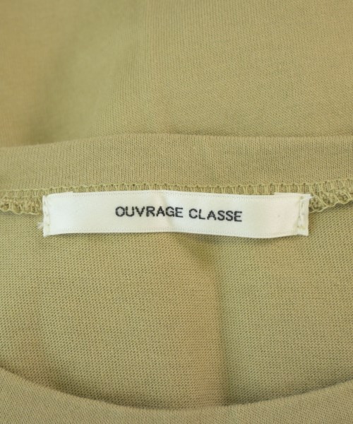 OUVRAGE CLASSE（ウヴラージュクラス）Tシャツ・カットソー ベージュ サイズ:F レディース/2200706944044