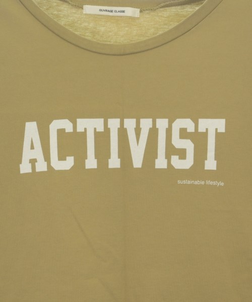 OUVRAGE CLASSE（ウヴラージュクラス）Tシャツ・カットソー ベージュ サイズ:F レディース/2200706944044