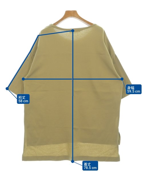OUVRAGE CLASSE（ウヴラージュクラス）Tシャツ・カットソー ベージュ サイズ:F レディース/2200706944044