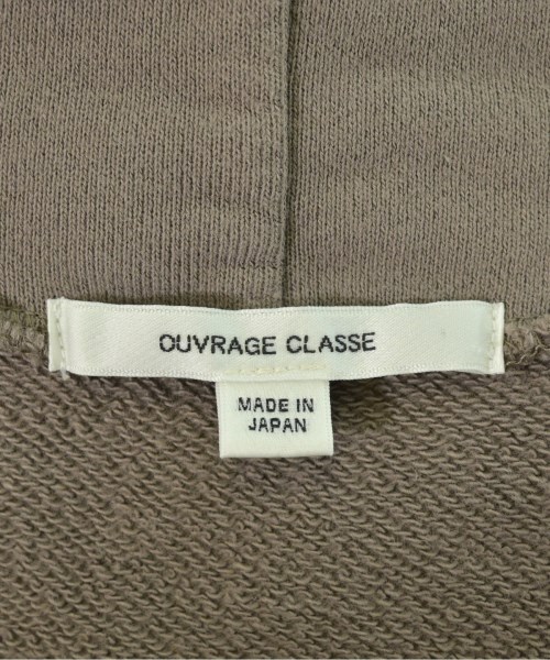 OUVRAGE CLASSE（ウヴラージュクラス）パーカー ベージュ サイズ:F レディース/2200645887020