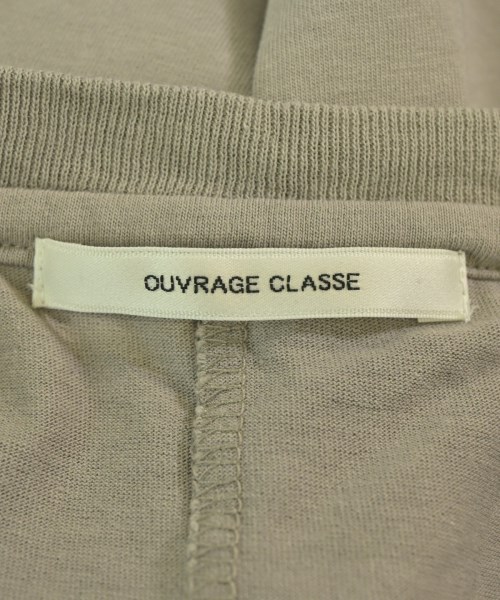 OUVRAGE CLASSE（ウヴラージュクラス）Tシャツ・カットソー グレー サイズ:F レディース/2200677655116