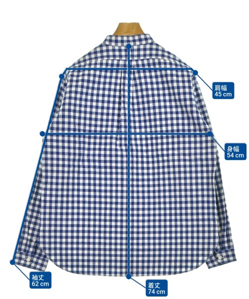 maillot（マイヨ）カジュアルシャツ 青 サイズ:1(S位) メンズ/2200645251036