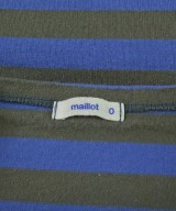 maillot（マイヨ）Tシャツ・カットソー 青 サイズ:0(XS位) レディース/2200686422099