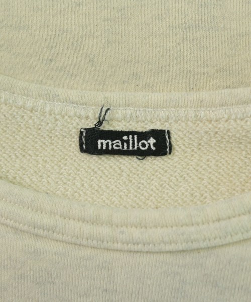 maillot（マイヨ）スウェット 白 サイズ:F レディース/2200686422136