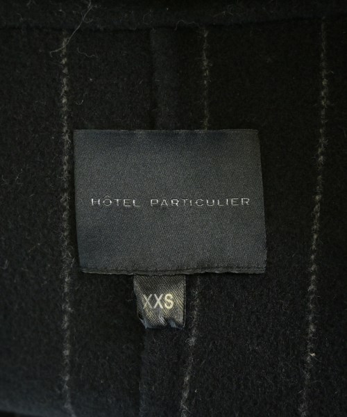 HOTEL PARTICULIER（ホテルパティキュリエ）コート 黒 サイズ:XXS レディース/2200634402012