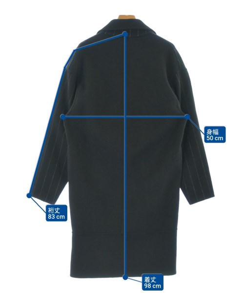 HOTEL PARTICULIER（ホテルパティキュリエ）コート 黒 サイズ:XXS レディース/2200634402012