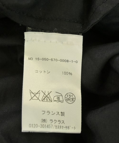 HOTEL PARTICULIER（ホテルパティキュリエ）ブラウス 黒 サイズ:XS レディース/2200687303076