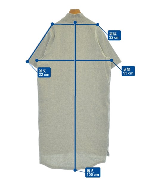 NON TOKYO（ノントーキョー）ワンピース グレー サイズ:-(L位) レディース/2200634024047