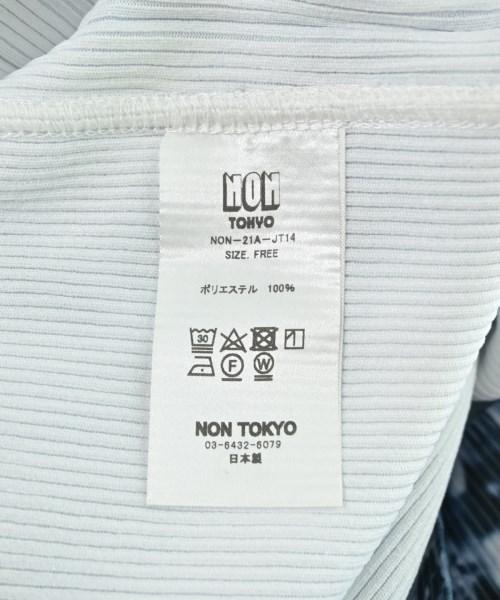 NON TOKYO（ノントーキョー）Tシャツ・カットソー 青 サイズ:F レディース/2200603404054