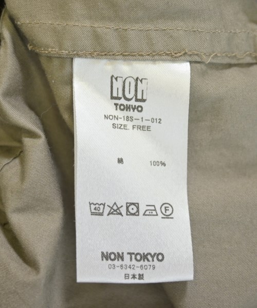 NON TOKYO（ノントーキョー）シャツワンピース カーキ サイズ:F レディース/2200717720026