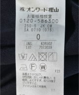 Decade BEIGE（ディケイドベイジ）ノーカラージャケット 紺 サイズ:0(XS位) レディース/2200712480178