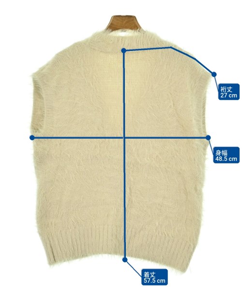 NERGY（ナージー）ベスト 白 サイズ:F レディース/2200661037065