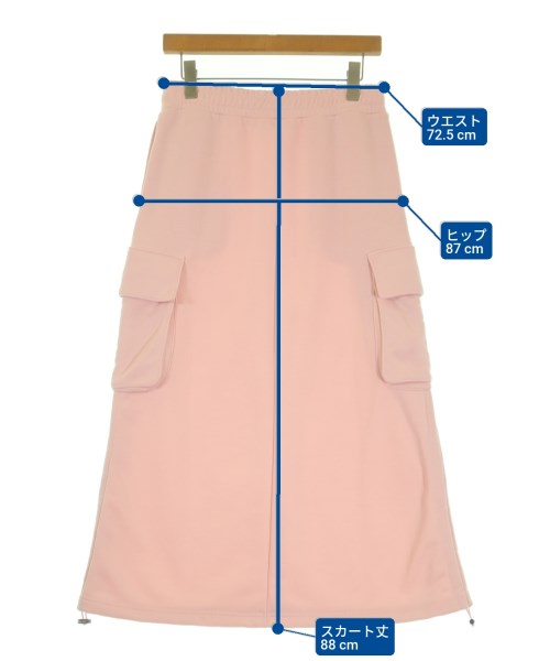 NERGY（ナージー）ロング・マキシ丈スカート ピンク サイズ:M レディース/2200648939047