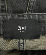 3×1（スリーバイワン）デニムパンツ 黒 サイズ:28(L位) レディース/2200622194035
