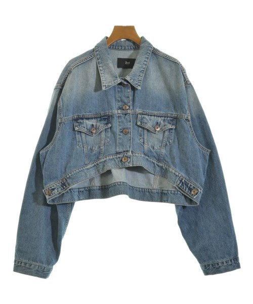 3×1(スリーバイワン)デニムジャケット 青 サイズ:S/2200676211054