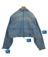 3×1（スリーバイワン）デニムジャケット 青 サイズ:S レディース/2200676211054