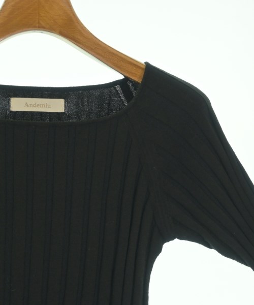 Andemiu（アンデミュウ）ニット・セーター 黒 サイズ:F レディース/2200632487028