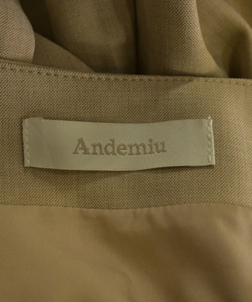Andemiu（アンデミュウ）ワンピース ベージュ サイズ:F レディース/2200622385013