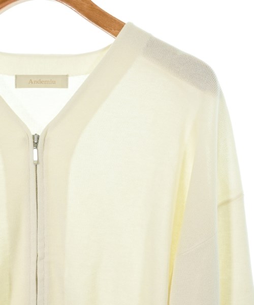 Andemiu（アンデミュウ）カーディガン 白 サイズ:F レディース/2200622385075