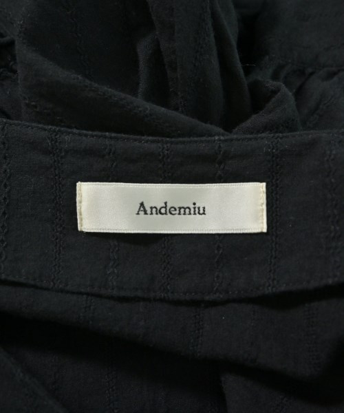 Andemiu（アンデミュウ）ワンピース 黒 サイズ:F レディース/2200632645022