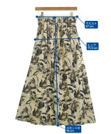 Andemiu（アンデミュウ）ロング・マキシ丈スカート ベージュ サイズ:F レディース/2200632645053