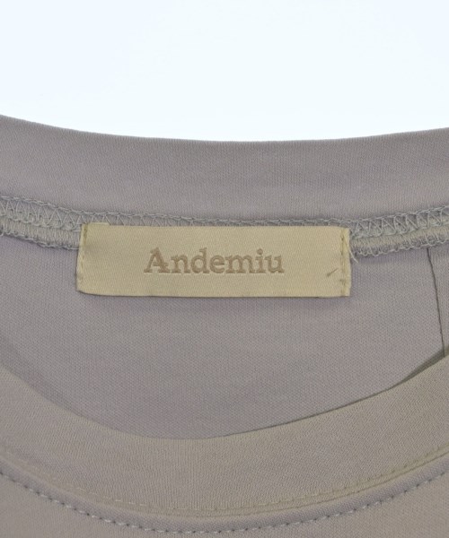Andemiu（アンデミュウ）Tシャツ・カットソー グレー サイズ:F レディース/2200632645084