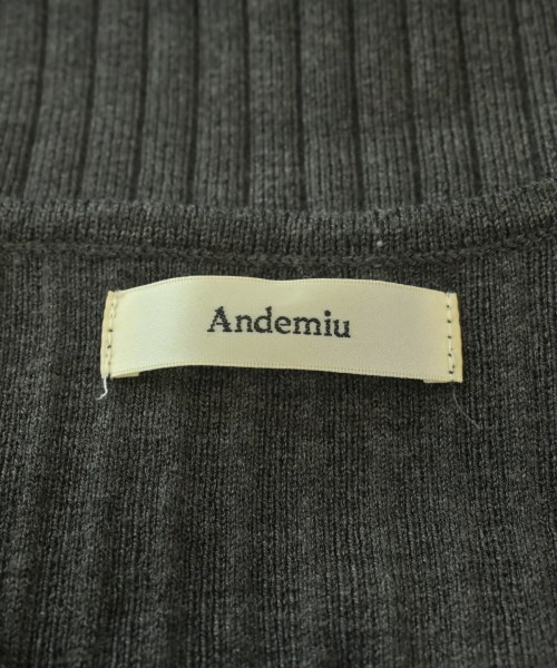 Andemiu（アンデミュウ）ワンピース グレー サイズ:F レディース/2200630093016