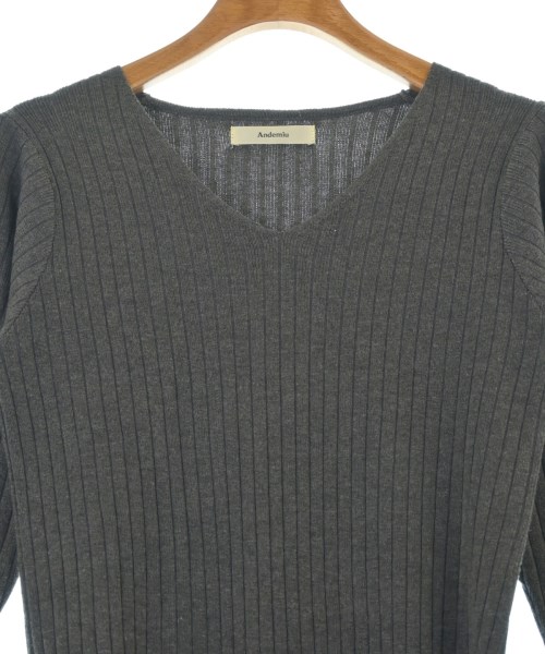 Andemiu（アンデミュウ）ワンピース グレー サイズ:F レディース/2200630093016