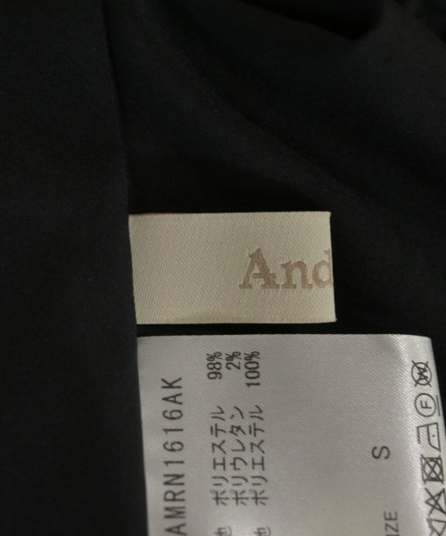 Andemiu（アンデミュウ）ワンピース 黒 サイズ:S レディース/2200627717017