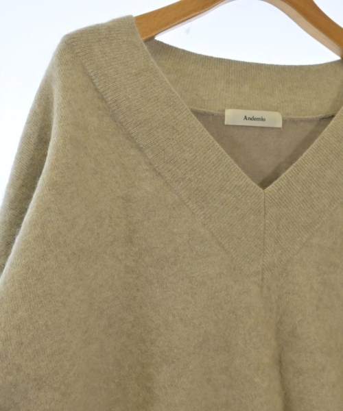 Andemiu（アンデミュウ）ニット・セーター ベージュ サイズ:F レディース/2200615969046