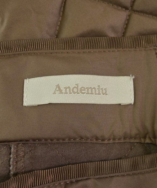 Andemiu（アンデミュウ）ロング・マキシ丈スカート 茶 サイズ:M レディース/2200610021015