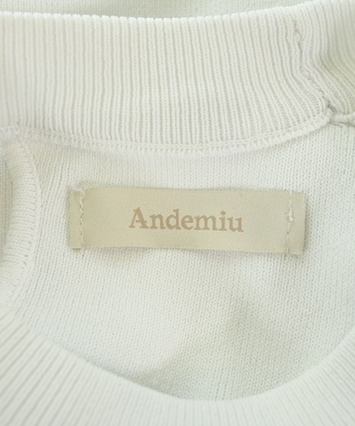 Andemiu（アンデミュウ）ニット・セーター 白 サイズ:F レディース/2200610310010