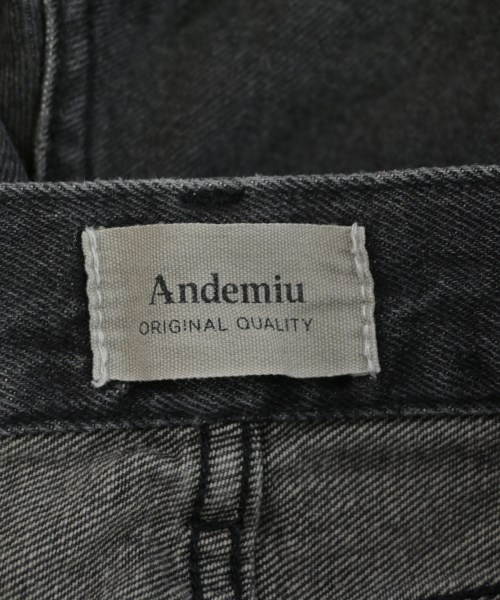 Andemiu（アンデミュウ）デニムパンツ グレー サイズ:S レディース/2200610606038