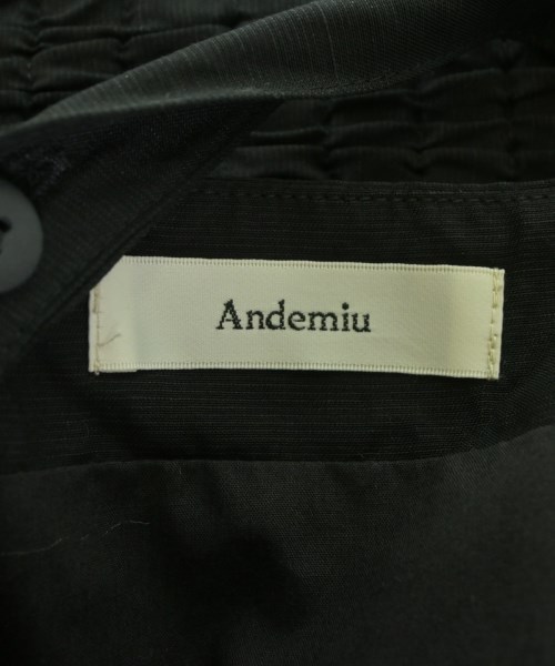 Andemiu（アンデミュウ）ベスト 黒 サイズ:S レディース/2200612159105