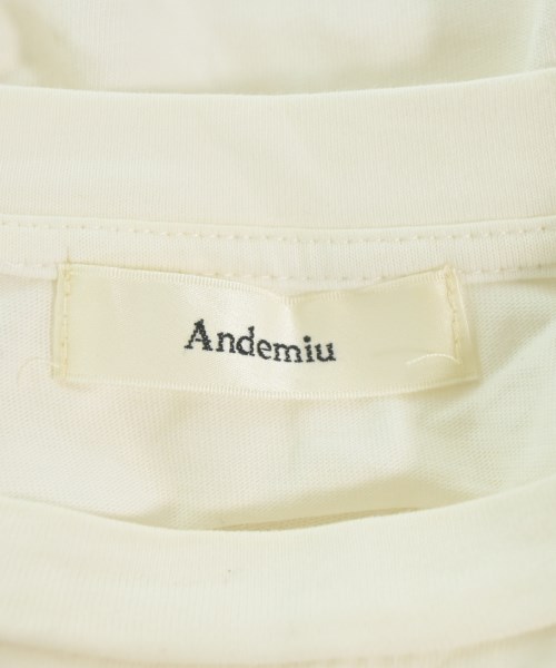 Andemiu（アンデミュウ）Tシャツ・カットソー 白 サイズ:F レディース/2200618247363