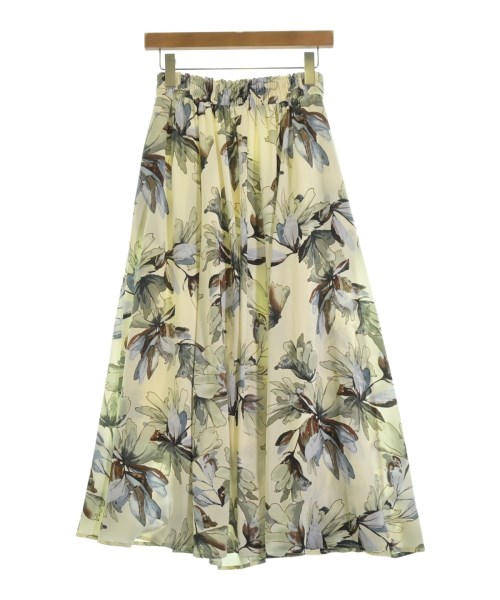 Andemiu（アンデミュウ）ロング・マキシ丈スカート 白 サイズ:F レディース/2200616642061