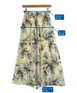 Andemiu（アンデミュウ）ロング・マキシ丈スカート 白 サイズ:F レディース/2200616642061