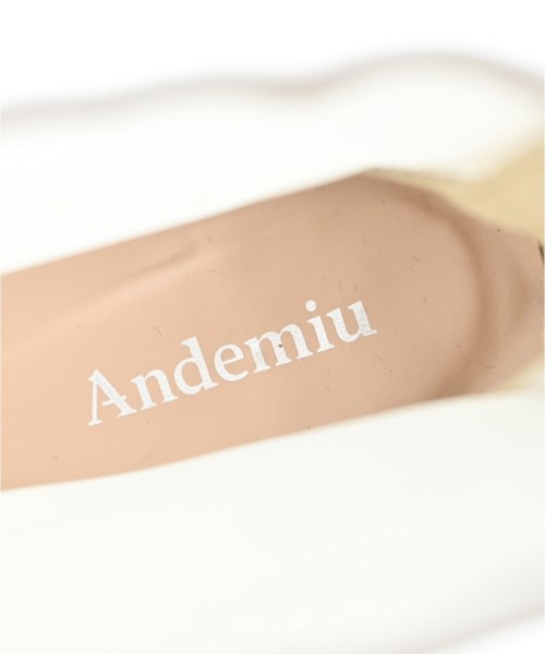 Andemiu（アンデミュウ）ブーツ 白 サイズ:S(22cm位) レディース/2200602812010