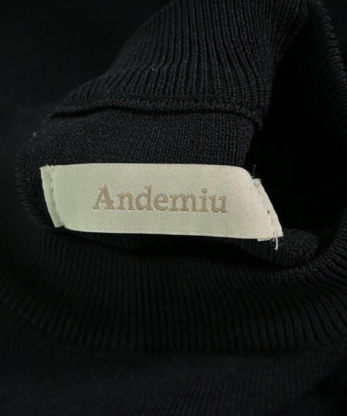 Andemiu（アンデミュウ）ニット・セーター 黒 サイズ:F レディース/2200609040034