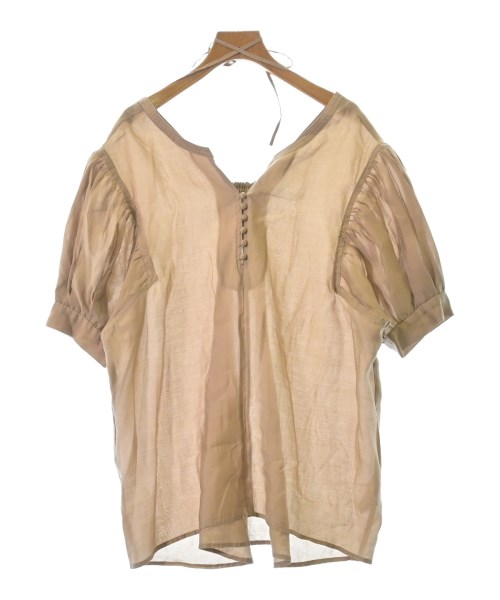 Andemiu(アンデミュウ)ブラウス 茶 サイズ:F/2200669586077