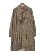 Andemiu（アンデミュウ）ワンピース 茶 サイズ:F レディース/2200674073074